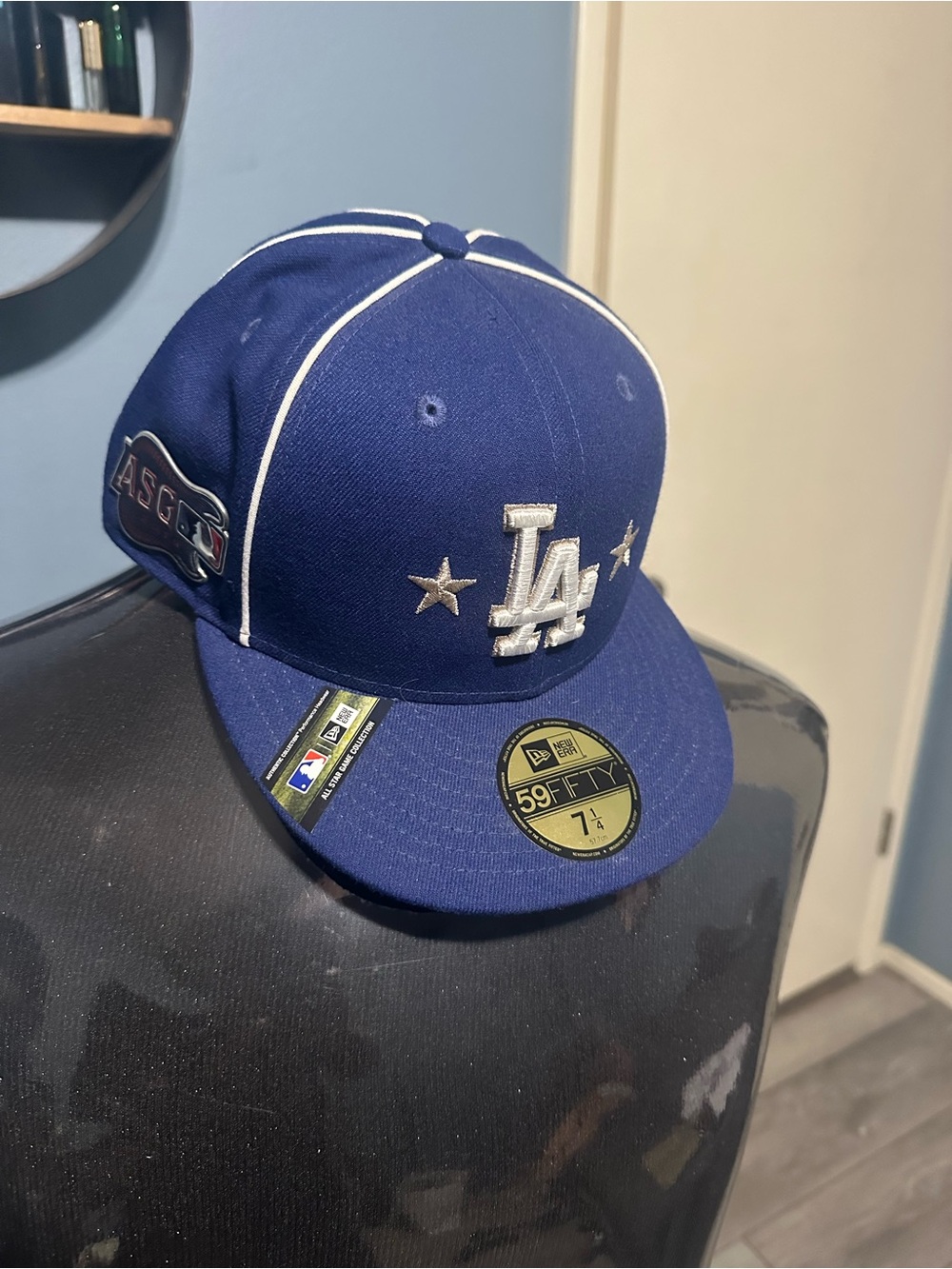 New Era All Star Game 2019 LA Dodgers Royal Blue Fitted Hat with White Piping